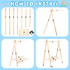 Queekay Baby Clothing Rack for Baby Shower Toddlers Wooden Kids