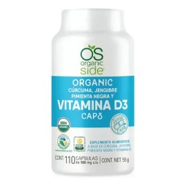 Cúrcuma Jengibre Pimienta Negra Vitamina 110caps