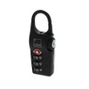 Lewis N. Clark Travelsentry 3-dial Combination Clip Lock, Black, One