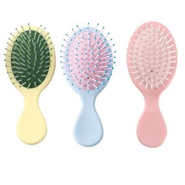 YANCAUYUNL Air Bag Comb 3pcs Mini Comb Hair Plastic Macaron Comb Massage Hair Brush Women Comb Dry for Hair Care Mini Comb Scalp Tool Child or Girl Travel