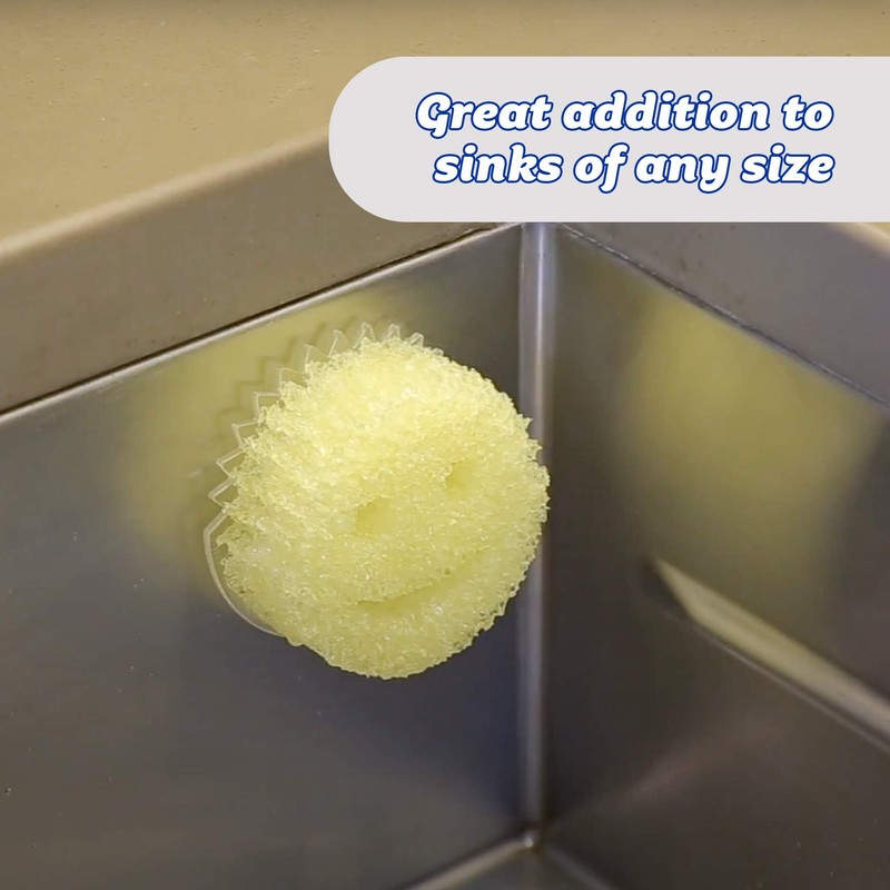 Scrub Daddy Daddy Caddy Sponge Holder x2, Kitchen Sink Organiser