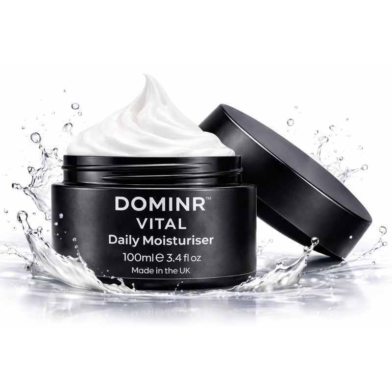 Men’s Face Moisturiser 100ml – Non-Greasy, Fast Absorbing Daily Cream