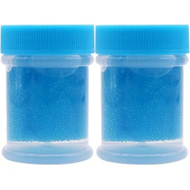 2 Cajas Limpiador de Pinzas para Pestañas 40ml Plástico Azul Herramienta de Limpieza, Elimina Residuos Pegajosos, Uso en Casa y Salón