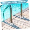 TEHAUX 4Pcs Heavy Duty Stainless Steel Pool Handrail Cover for