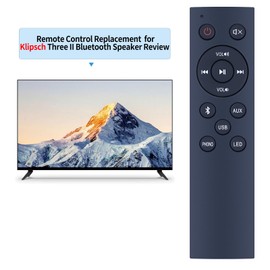 Remote Control Replacement fit for Klipsch The Three II Hi-Res Portable Speaker