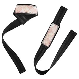 Correas de elevación de fitness de 26 pulgadas, para levantamiento de pesas, levantamiento de pesas, levantamiento de pesas, entrenamiento de potencia, entrenamiento de fuerza