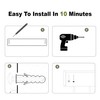 GEMAPOCO Key Holder Wall Mount with Shelf | Brown |