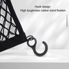 Camping Cart Cargo Net Latex High Elastic Hook Design Rubber