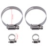 2806 Radiator 8MM-10MM 30MM-50MM Hose Clamp Compatible with 2005 2006