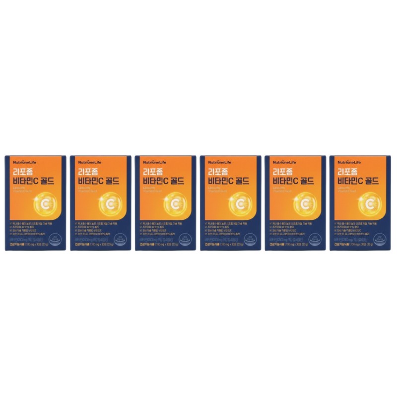 Nutrione Jung Woo-sung Liposome Vitamin C Gold 30 Capsules (6)