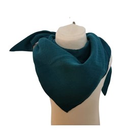 XXL Muslin Scarf for Men and Women (Petrol)