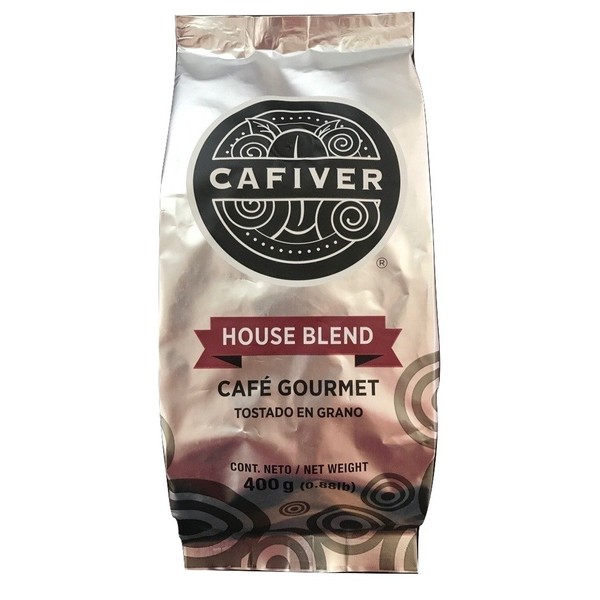 Cafiver Mexican Mountain Grown Gourmet Coffee, Roasted Coffee Beans, (0.88 lb Bag)