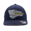 Tactical Thin Lines, Thin Red/Blue/Green/Yellow Line Waving American Flag hat,