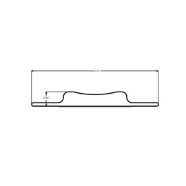 BetterDoor Endura Simple Solution Corner Pad (20, Bronze) - Garage Door Seal - Rubber - Weatherproofing