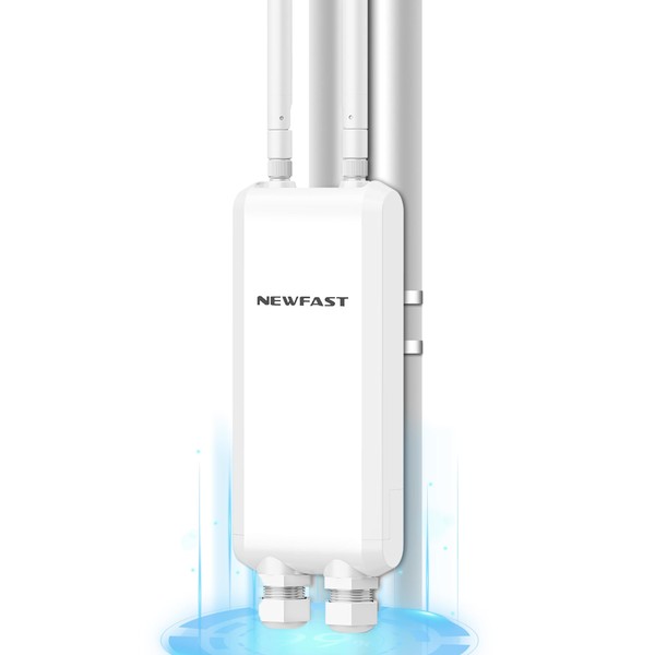 NEWFAST External WiFi Repeater, 1200Mbps Access Point Extender Dual Band