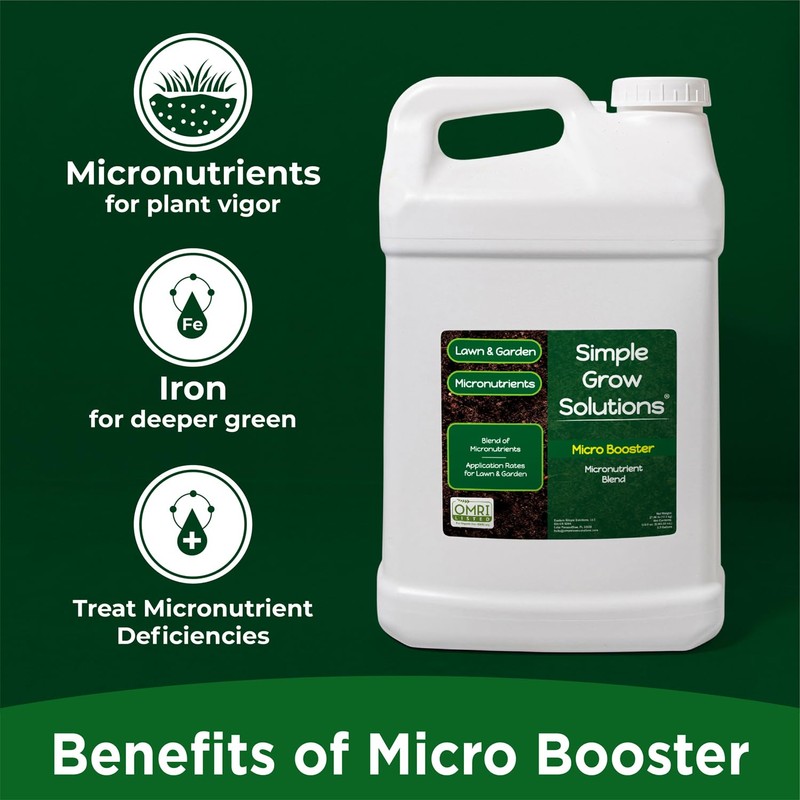 Micronutrient Booster- Complete Plant & Turf Nutrients- Simple Grow Solutions-