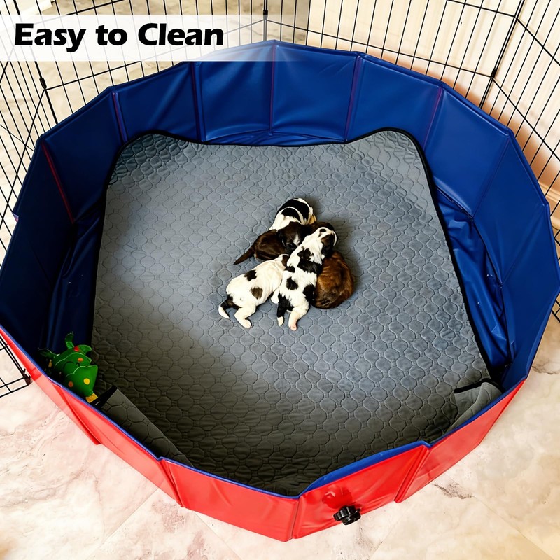 Artilife Dog Whelping Box Pool,Whelping Box for Dogs Birthing,Whelping Pen