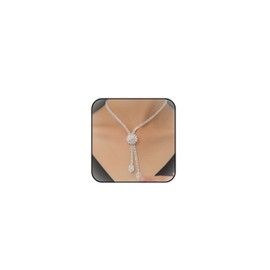 Wedding Jewelry Set for Women Sliver Rhinestone Earring Necklace Sets Crystal Choker Necklace Bling Prom Costume Jewelry Set for Brides-Sliver