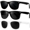 KANASTAL Sunglasses for Men Women Polarized Mens Womens Sunglasses Black/Black/White