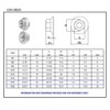 TERF® M16 Serrated Flange Hex Nut M16 (16mm) Hexagonal Serrated