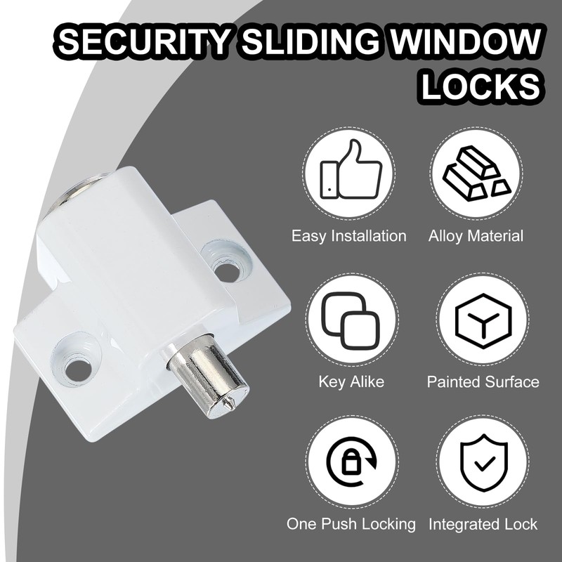 sourcing map Sliding Window Locks Push-in Sliding Window Security Lock