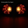 TCMT Rear Turn Signals Indicators LED Light Fit For Harley
