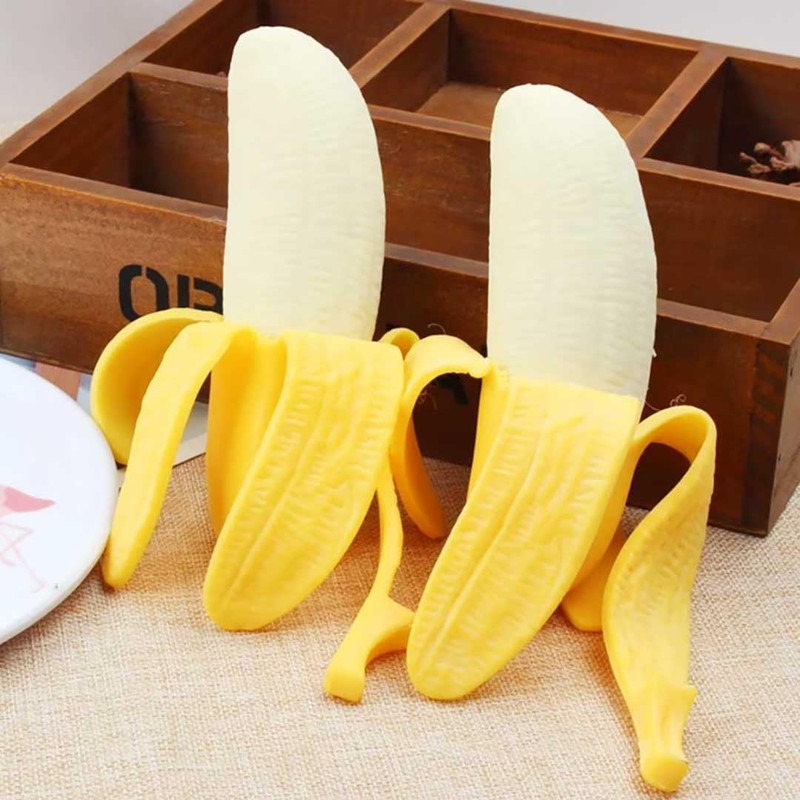 AiO JAPAN Toy, Stretching Banana, Peeling Banana, Stress Relief, Stress