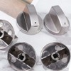 Esforzarse Pack of 4 Gas Stove Knobs, 6 mm Rotary