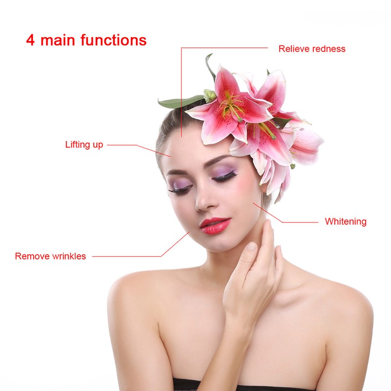 3 Colors LED Skin Rejuvenation Light Professional Acne Wrinkle Removal