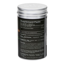 Noomadic Dihydromyricetin (DHM), 60 Capsules | 300mg Each, Also Known as Ampelopsin & Hovenia Dulcis Extract.