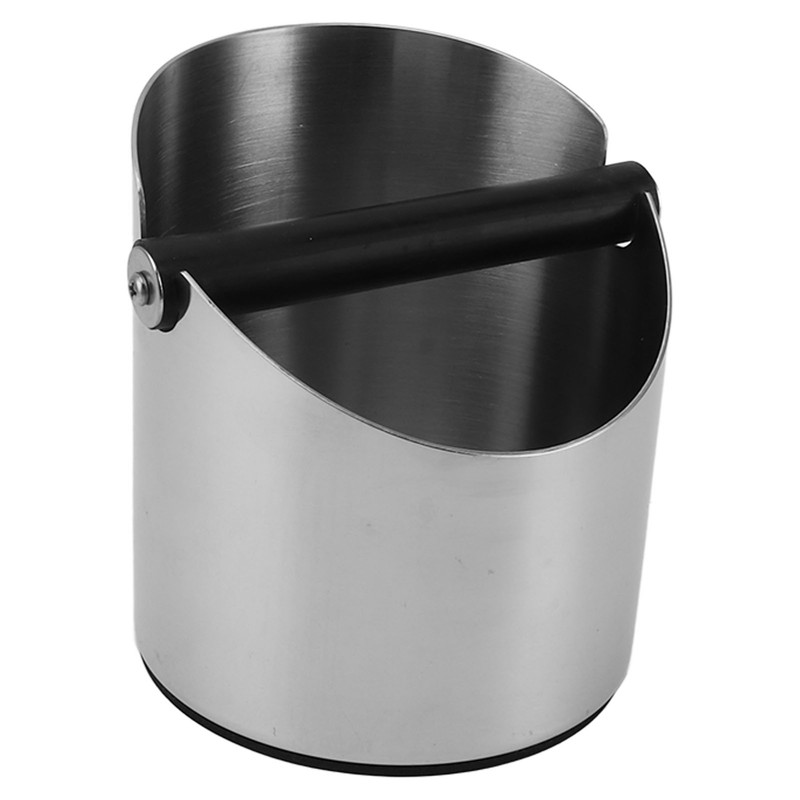 Coffee Knock Box Round Stainless Steel Coffee Machine Knock Box
