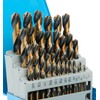 MACXCOIP Cobalt Drill Bit Set, 29Pcs High Speed Steel Bits