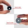Fowecry 2 Pack 35X20X6mm Boron Carbide Air Sandblaster Nozzle Sandblasting
