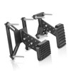 HUGEBO Gas and Brake Pedal Extenders,Universal Anti Slip Accelerator Pedal