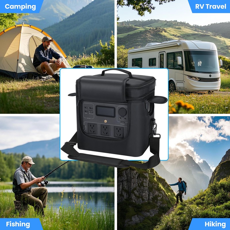 Undomip Carrying Bag Compatible with ECOFLOW River 2 Pro, Power