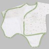 organicboom 100% Organic Cotton Side Snap Kimono Onesie Bodysuit With