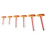 Dynamic Tools 6 Pc Insulated Metric T-Handle Hex Key Set,