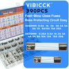 VIBICCK 24values390 Pieces Fast Burning Glass Fuse Combination kit 250V