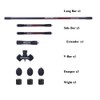 BICASTER Archery Stabilizer System 3K Carbon Made - Full Set