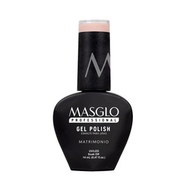 MASGLO Traditional and Gel Polish Kit Natural Elegance 6 PCs (3 Traditional and 3 Gel Polish) - Kit 3 tonos tradicionales y 3 tonos semipermanentes