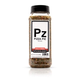 Spiceology - Pizza Pie Salt Free Seasoning - 13 oz - Use On: French fries, Pulled Pork, Chicken, Beef, Pizza, Bread, Chili, Mac n' Cheese.