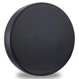 Spare Tire Cover, Pure Black Weatherproof Universal Wheel Protectors, Spare Tire Covers for RV Camper Travel Trailer SUV Truck 16''
