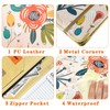 YeeCASE Server Book, Painted Server Books for Waitress, Durable Leather
