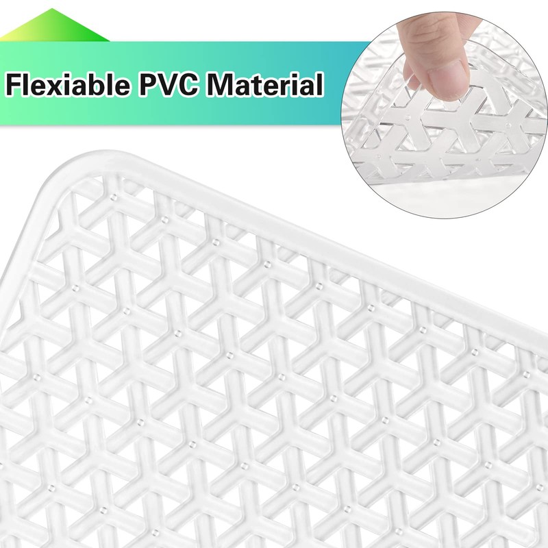 2 Pack Kitchen Sink Mat for Stainless Steel Sink, PVC