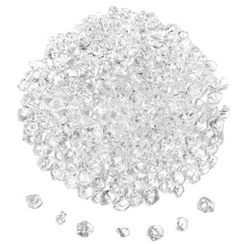 HAIKING Crushed Ice Rocks, 1000 PCS Decorative Ice Cubes for Wedding Centerpieces, Vase Fillers, Photography Accessories (5-9 mm/0.19-0.35 in)