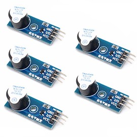 Oiyagai 5pcs DC 3.3-5V Passive Low Level Trigger Buzzer Alarm Sound Module for Arduino
