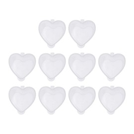 ULTNICE 100PCS Plastic Slime Containers Empty Spice Containers Plastic Jars with Lids