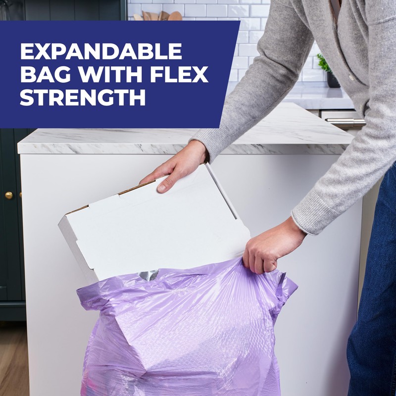Hefty Ultra Strong 13 Gallon Trash Bags, Tall Kitchen Trash