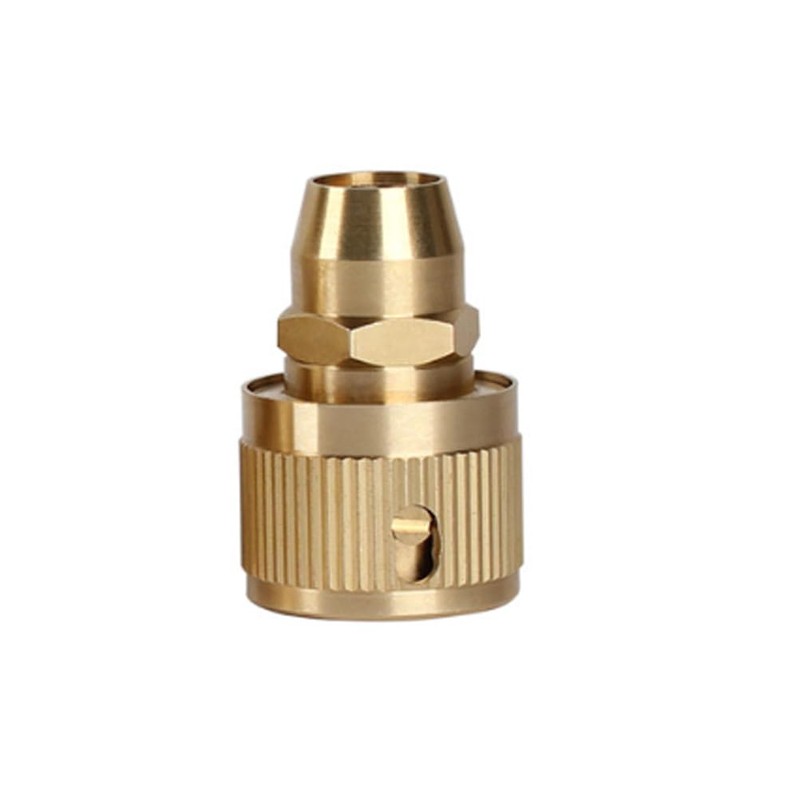 AstarFavor Brass Garden Hoses, Quick Coupling, 3/8 Inch, Hose Connector,
