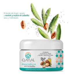 Mascarilla para el Cabello con Keratina y Argan - Tratamiento para el Cabello con Keratina - Tratamiento para Cabello Maltratado - Tratamiento de Keratina - Mascarilla Cabello Maltratado - Mascarilla Anti Frizz - Mascarilla Reestructurante Profesional El